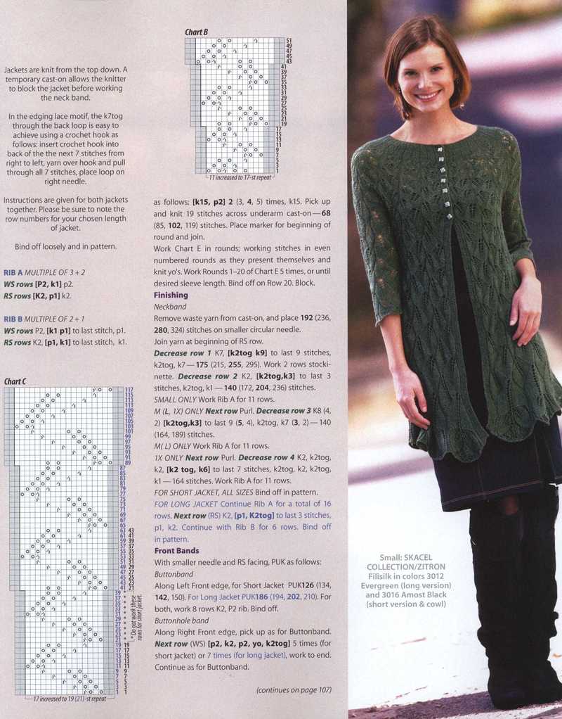 水若翻譯——《Knitter‘s》第104期之Mulberry cascade桑樹林 - 水若 - 滿溪流水香