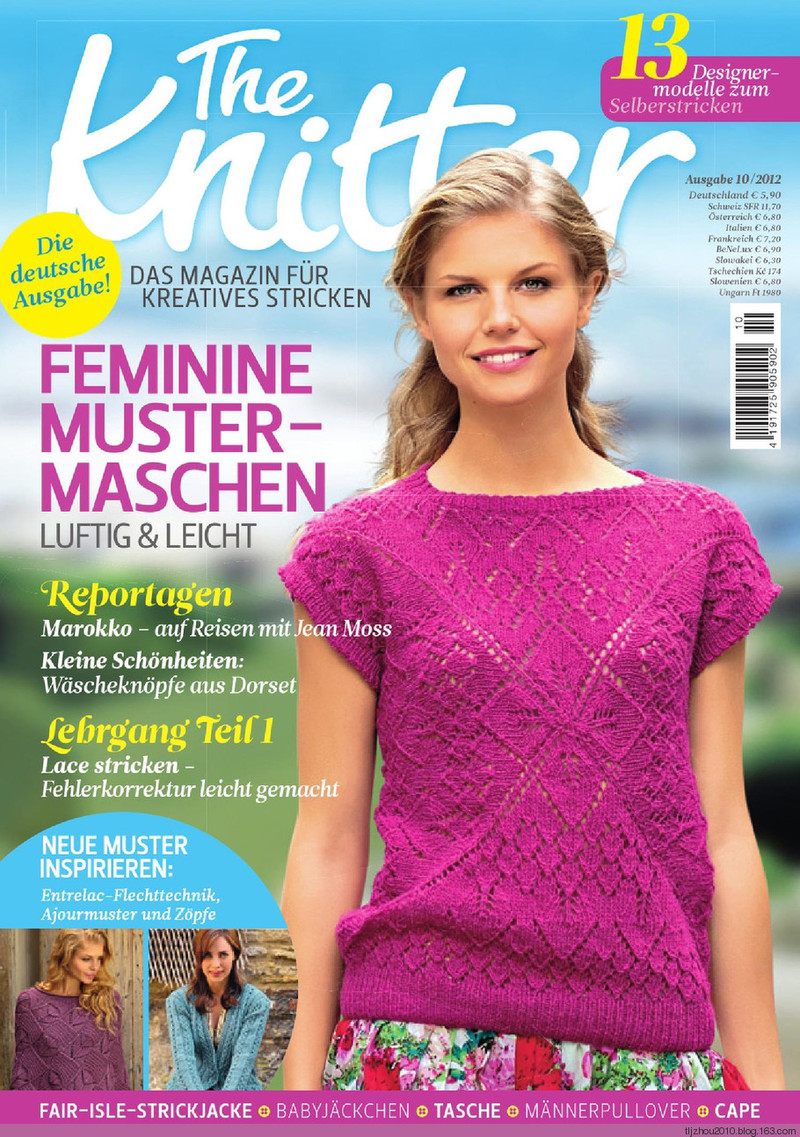 The Knitter №10 2012 - 紫蘇 - 紫蘇的博客