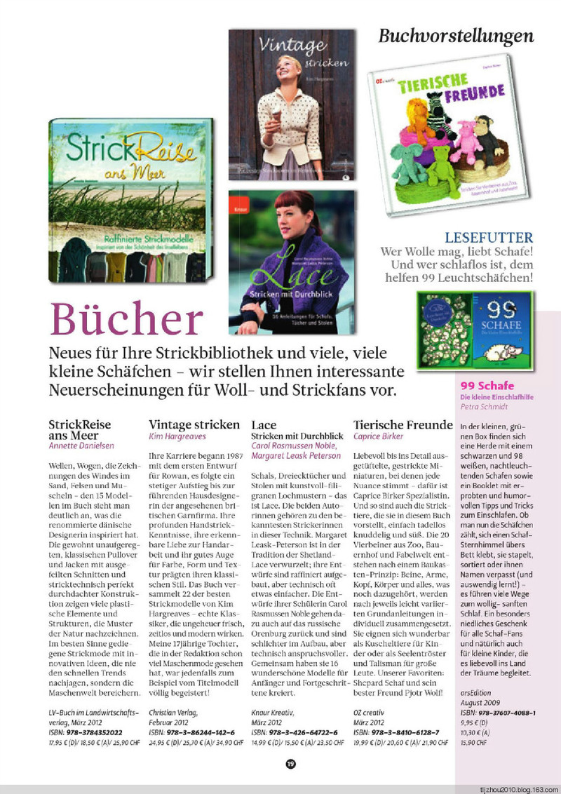 The Knitter №10 2012 - 紫蘇 - 紫蘇的博客