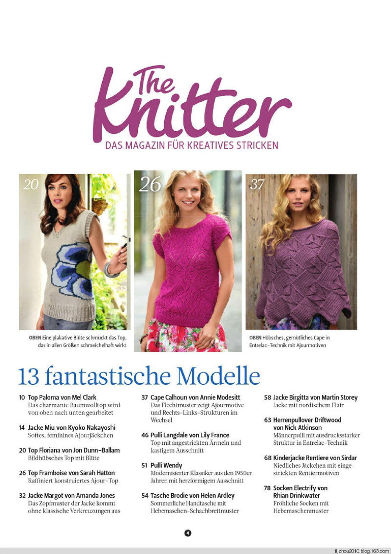 The Knitter №10 2012 - 紫蘇 - 紫蘇的博客