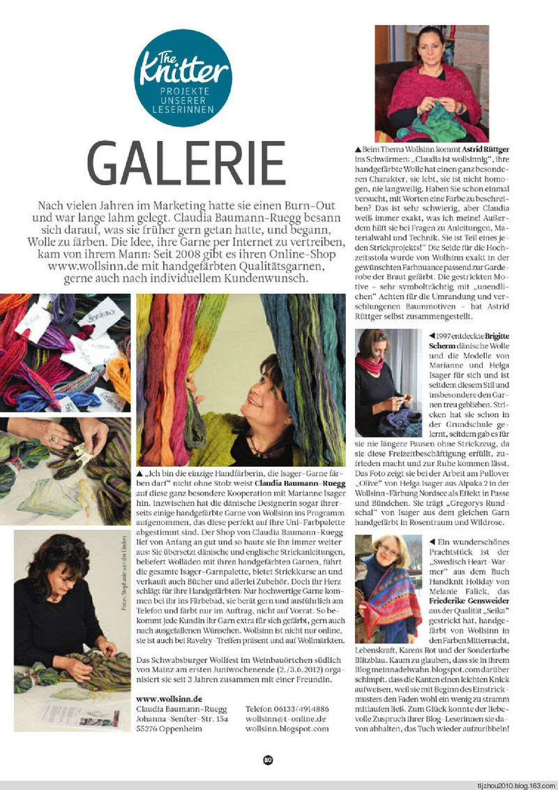 The Knitter №10 2012 - 紫蘇 - 紫蘇的博客