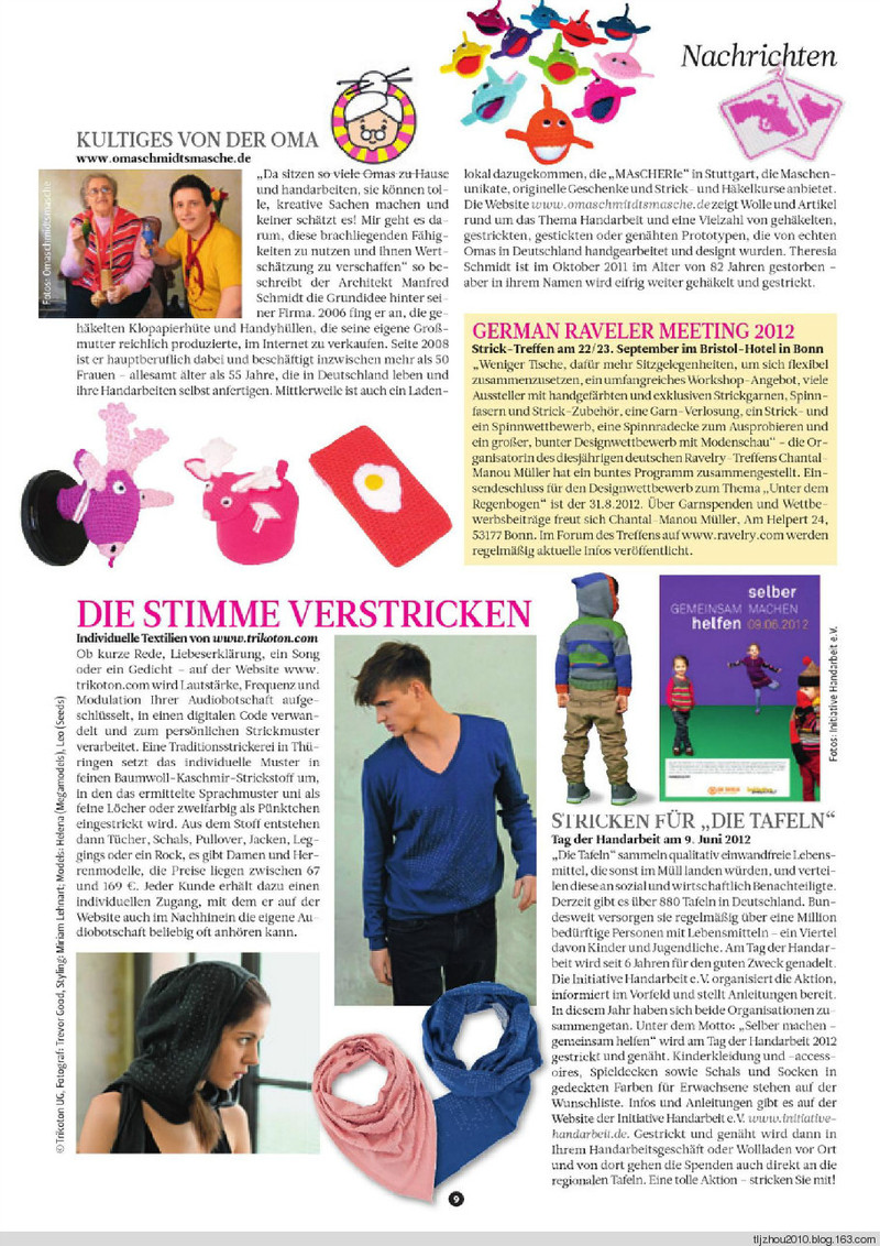 The Knitter №10 2012 - 紫蘇 - 紫蘇的博客