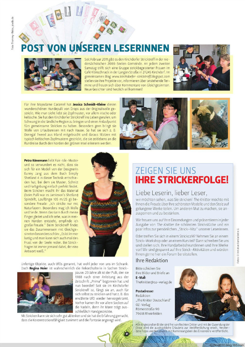The Knitter №10 2012 - 紫蘇 - 紫蘇的博客