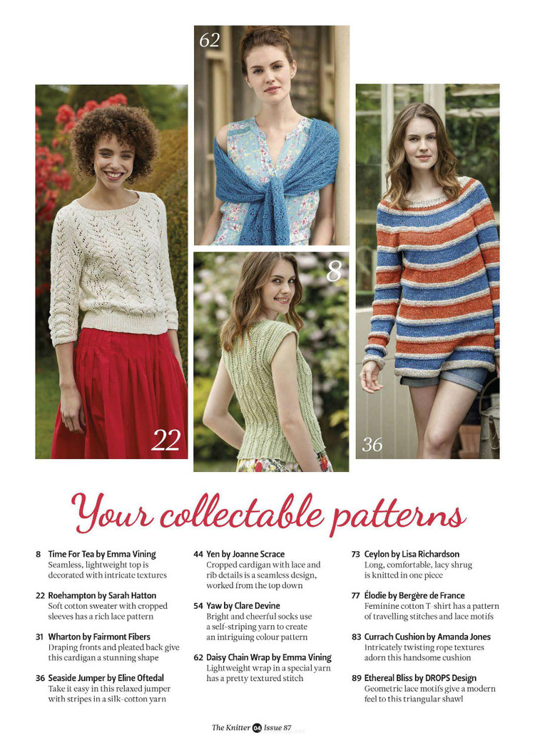 The Knitter  Issue 87 2015 - 輕描淡寫 - 輕描淡寫