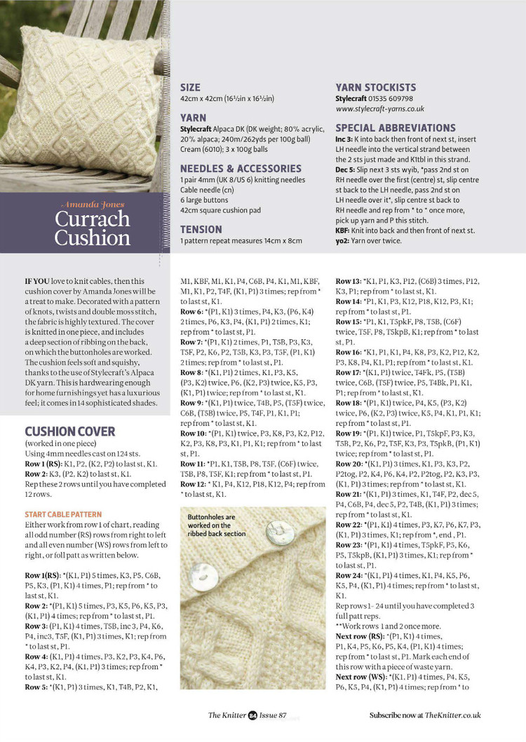 The Knitter  Issue 87 2015 - 輕描淡寫 - 輕描淡寫