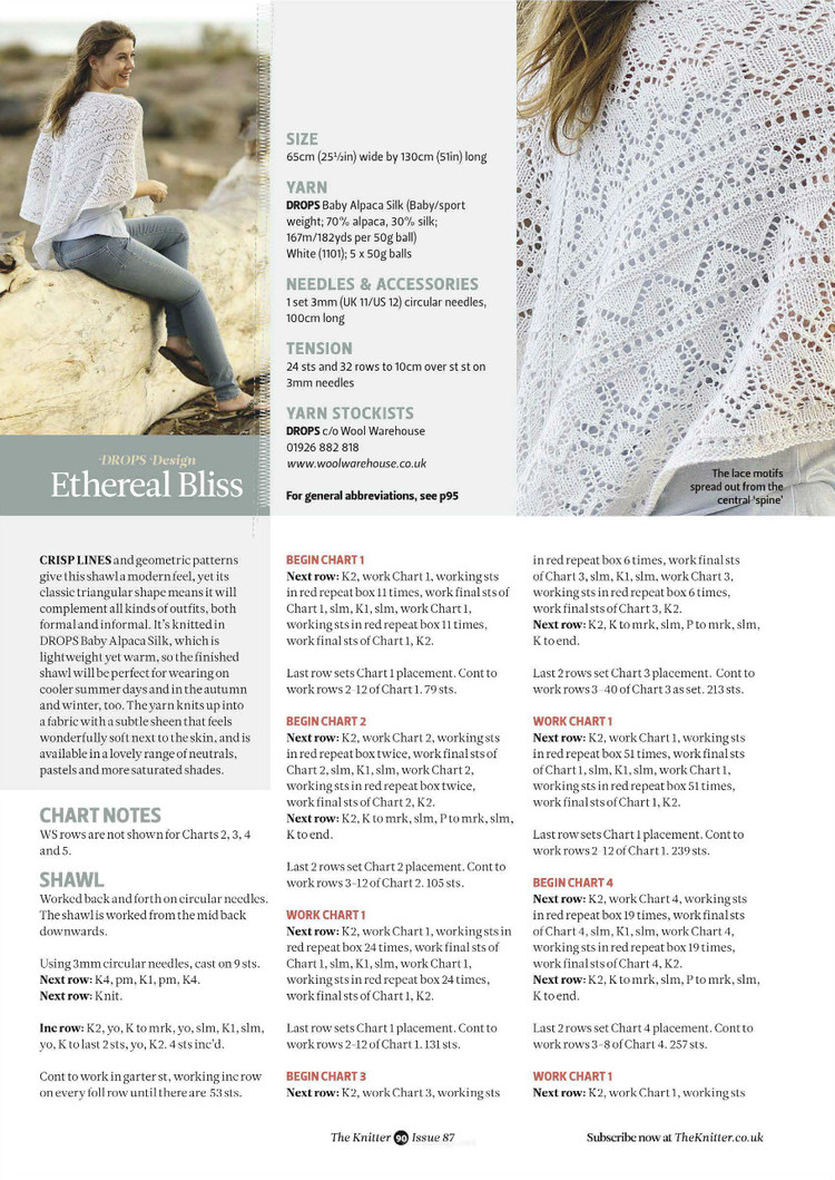 The Knitter  Issue 87 2015 - 輕描淡寫 - 輕描淡寫