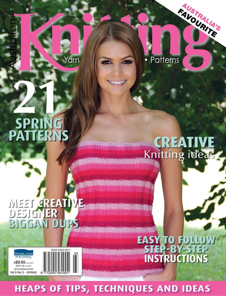 Australian Knitting  Volume 5 No3 2014 - 輕描淡寫 - 輕描淡寫