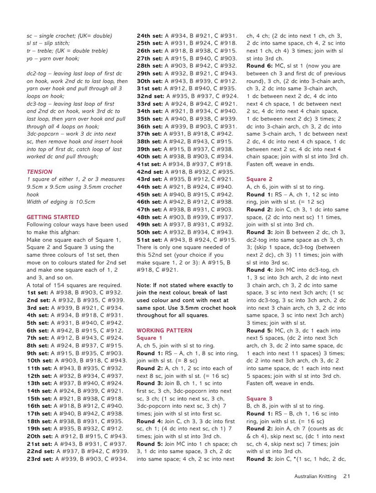 Australian Knitting  Volume 5 No3 2014 - 輕描淡寫 - 輕描淡寫