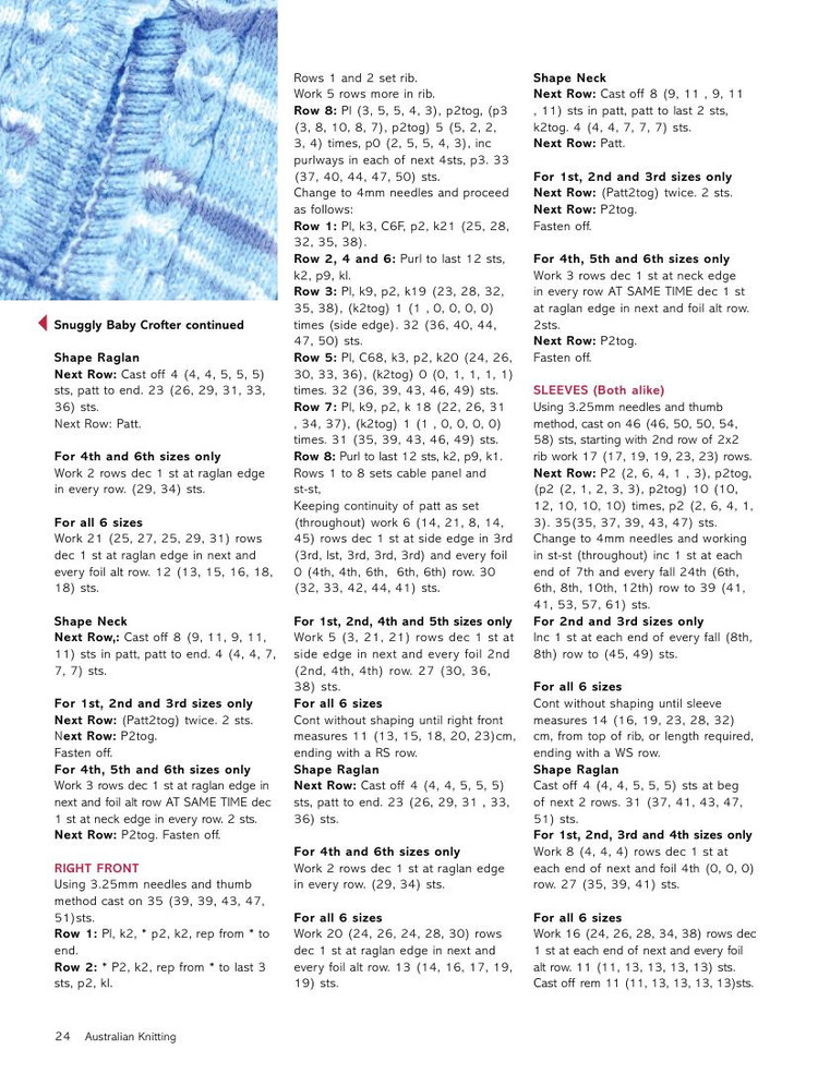 Australian Knitting  Volume 5 No3 2014 - 輕描淡寫 - 輕描淡寫