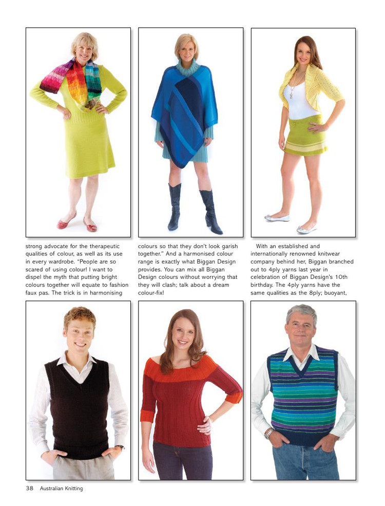 Australian Knitting  Volume 5 No3 2014 - 輕描淡寫 - 輕描淡寫
