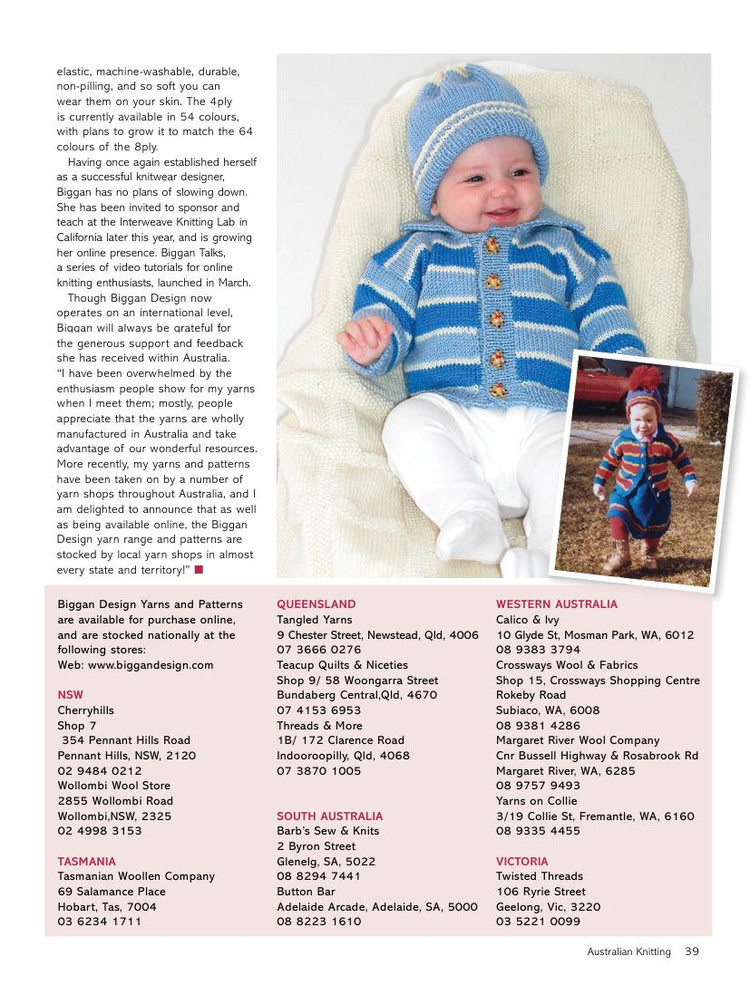 Australian Knitting  Volume 5 No3 2014 - 輕描淡寫 - 輕描淡寫