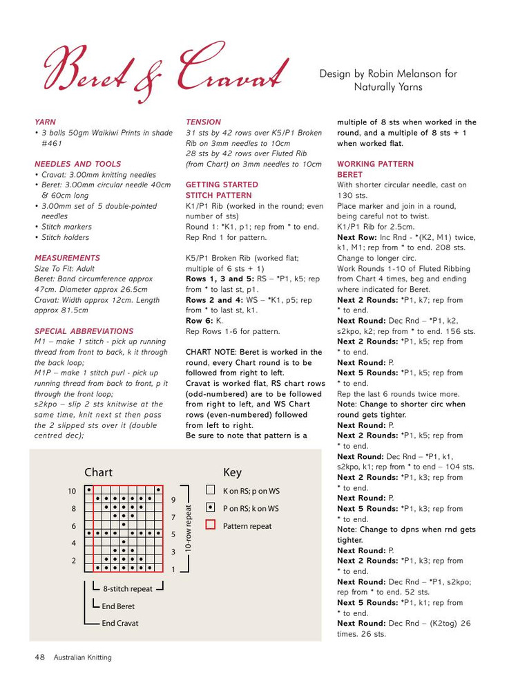 Australian Knitting  Volume 5 No3 2014 - 輕描淡寫 - 輕描淡寫