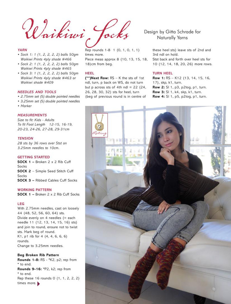 Australian Knitting  Volume 5 No3 2014 - 輕描淡寫 - 輕描淡寫