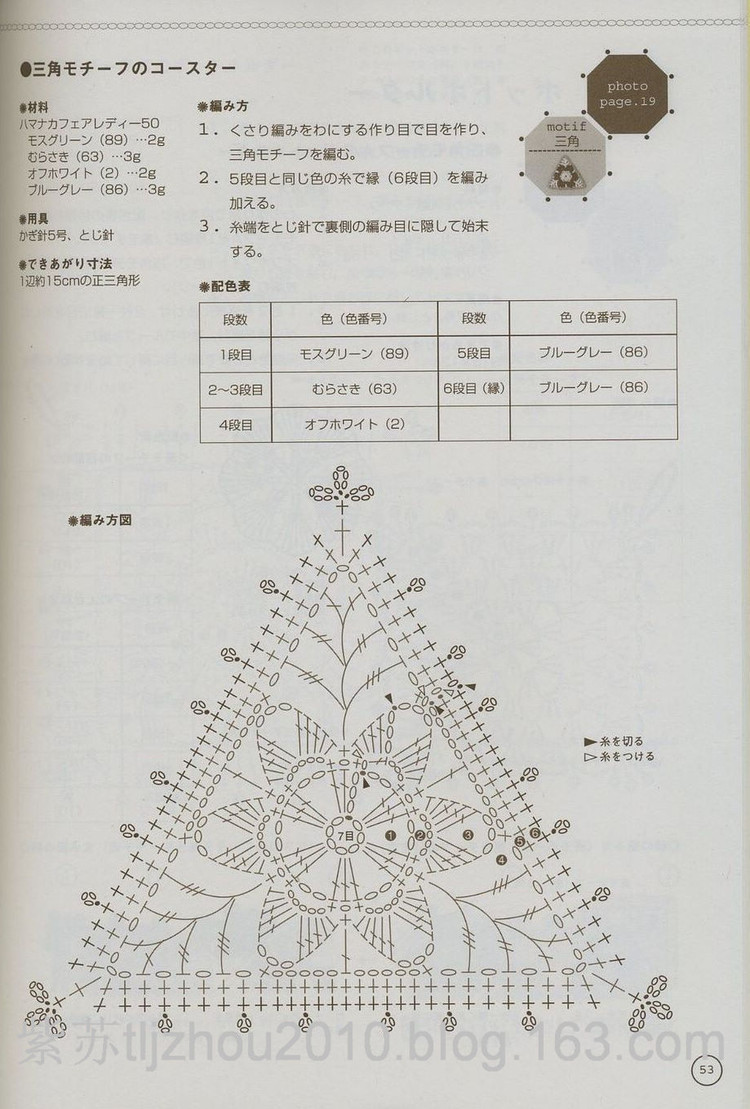 鉤編單元花 - 紫蘇 - 紫蘇的博客