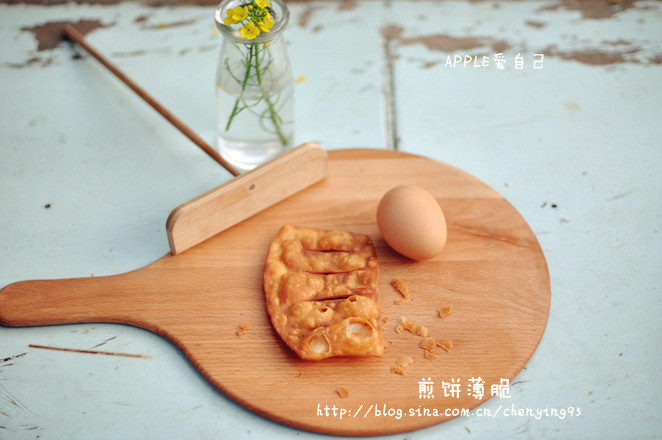 【在家自己做更健康?<wbr>?<wbr>煎餅薄脆做法】。