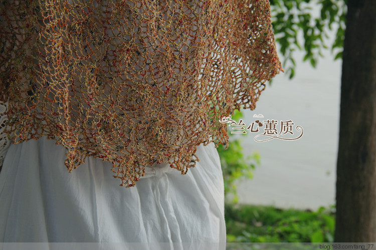 星語菠蘿｜適合新手鉤的夏季披肩（蘭心蕙質(zhì)2016） - 蘭心蕙質(zhì) - 蘭心蕙質(zhì)藍(lán)云海