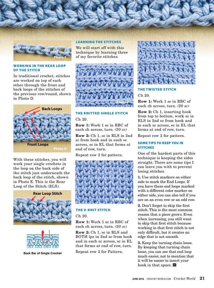 Crochet World №3 2016 - 輕描淡寫 - 輕描淡寫