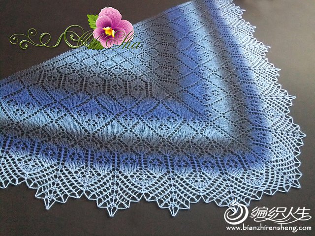 [轉(zhuǎn)載]KALEIDOSCOPE SHAWL萬花筒——雨楓編譯 - li98929 - 老妖兒的博客