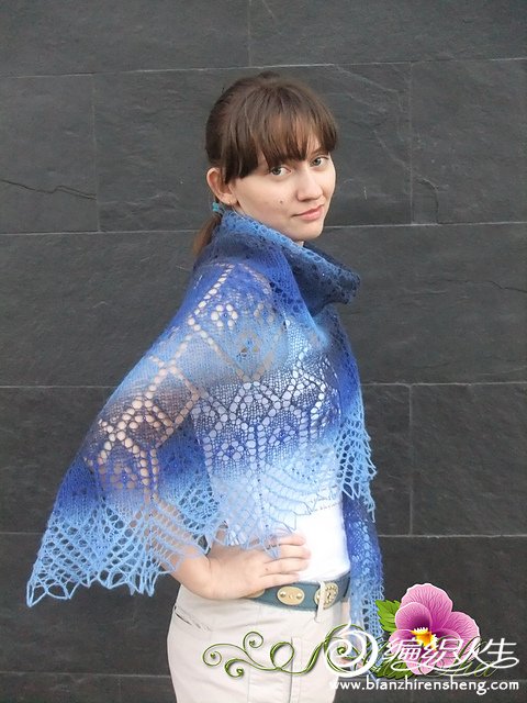 [轉(zhuǎn)載]KALEIDOSCOPE SHAWL萬花筒——雨楓編譯 - li98929 - 老妖兒的博客