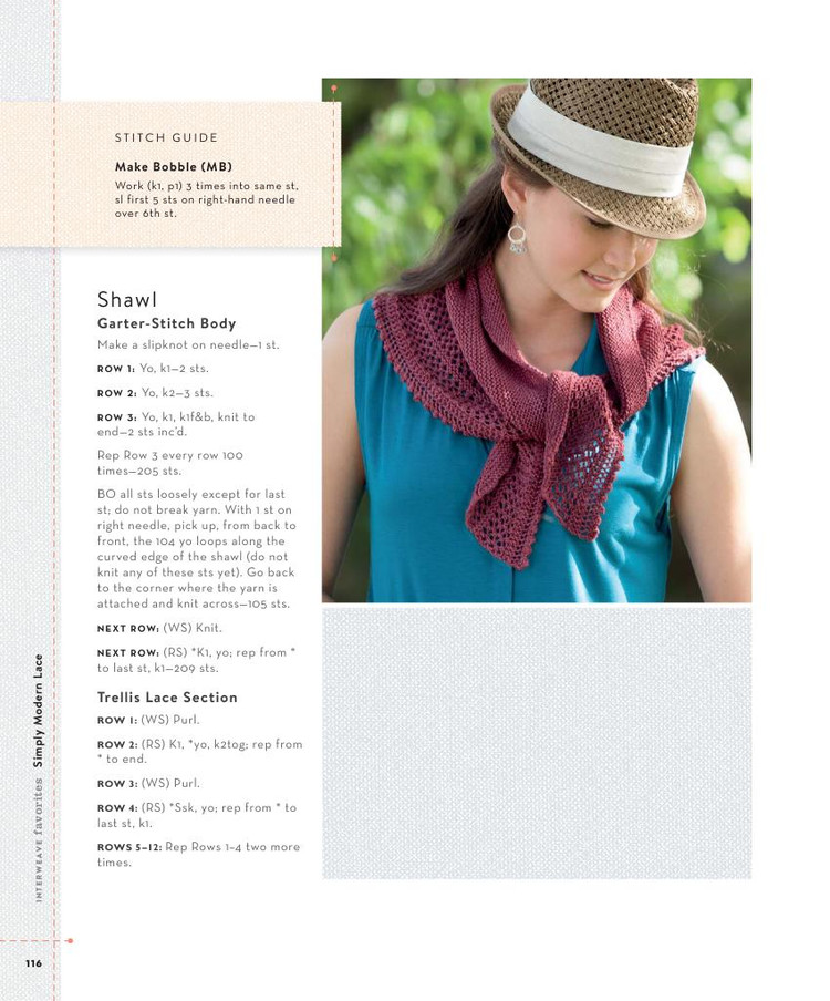 Simply Modern Lace :20 Knit Projects - 輕描淡寫 - 輕描淡寫