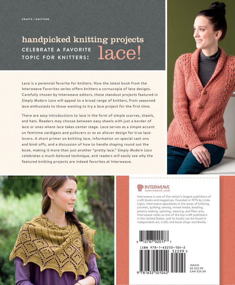 Simply Modern Lace :20 Knit Projects - 輕描淡寫 - 輕描淡寫