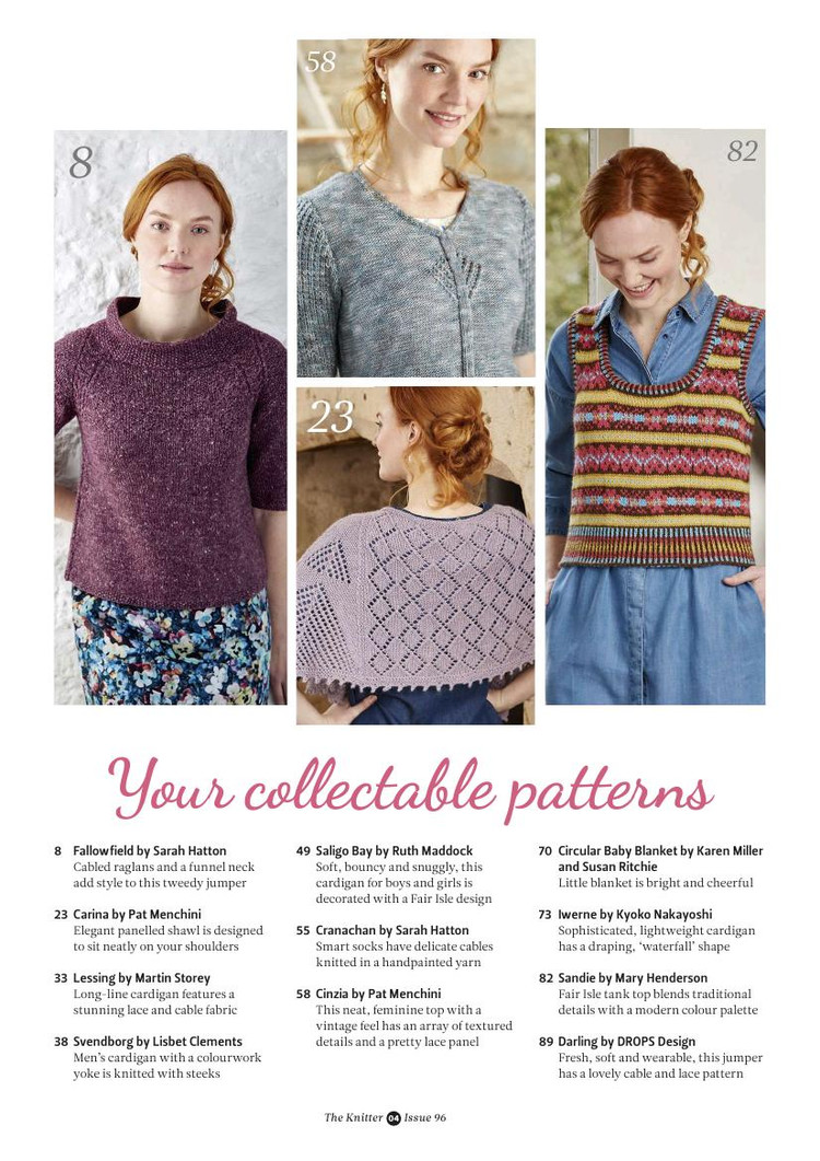 The Knitter №96 2016 - 輕描淡寫 - 輕描淡寫
