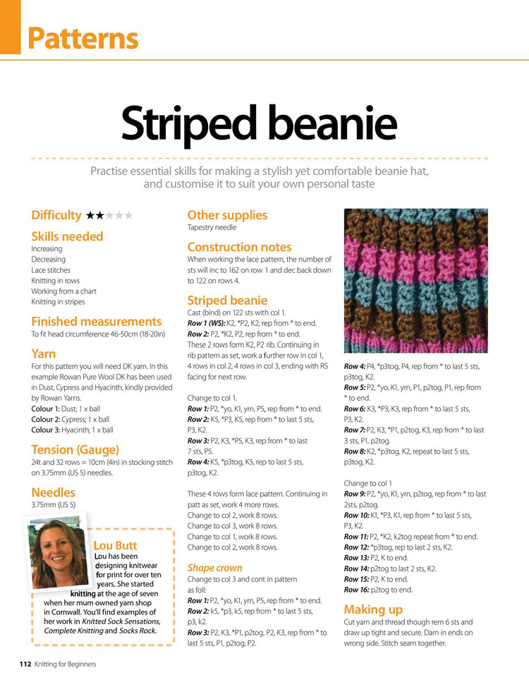 Knitting for Beginners 5th Edition 2017 - 輕描淡寫 - 輕描淡寫