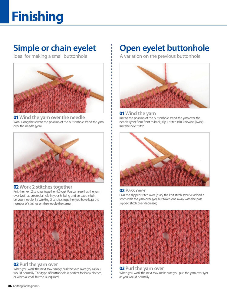 Knitting for Beginners 5th Edition 2017 - 輕描淡寫 - 輕描淡寫