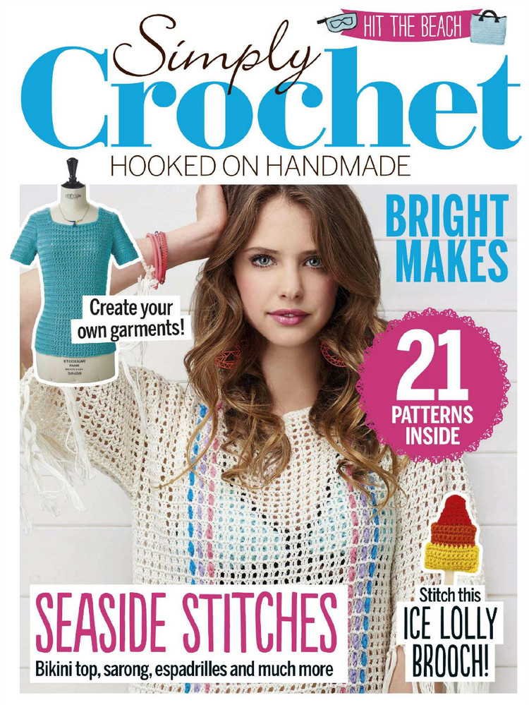 Simply Crochet Issue 34 2015 - 輕描淡寫 - 輕描淡寫