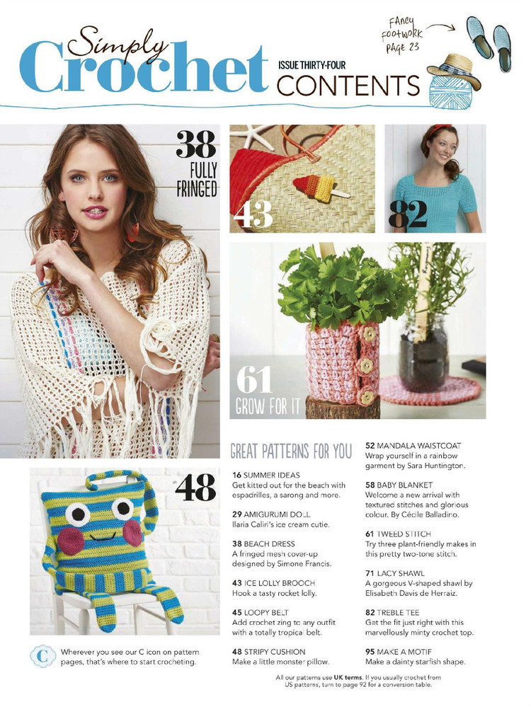 Simply Crochet Issue 34 2015 - 輕描淡寫 - 輕描淡寫