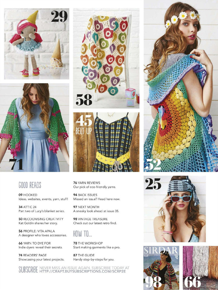 Simply Crochet Issue 34 2015 - 輕描淡寫 - 輕描淡寫