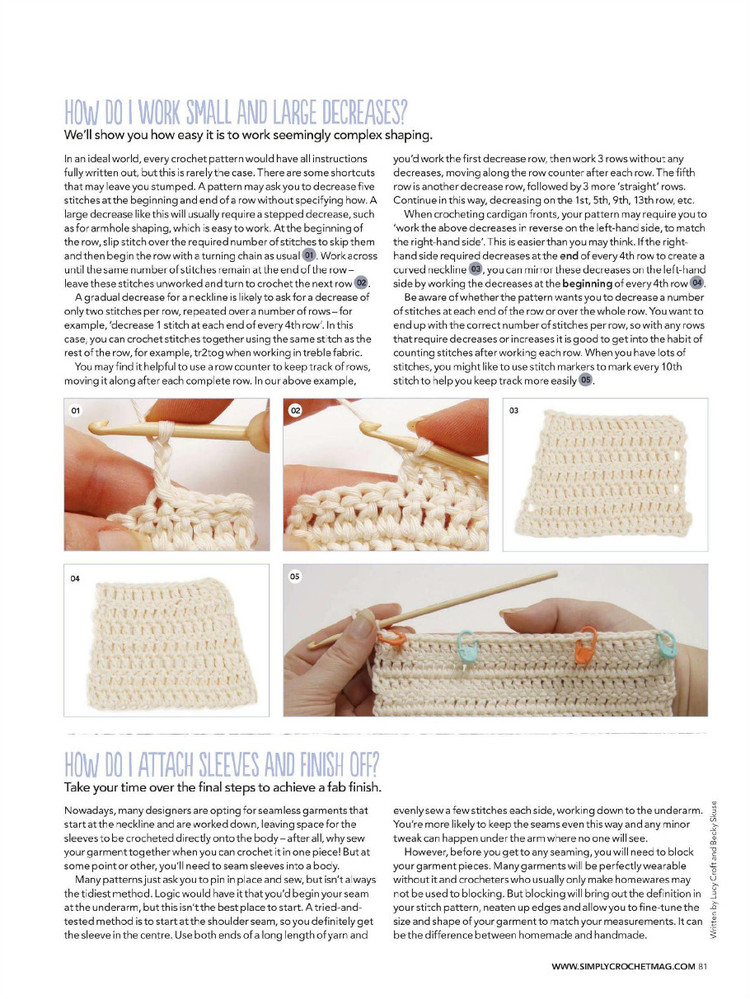 Simply Crochet Issue 34 2015 - 輕描淡寫 - 輕描淡寫