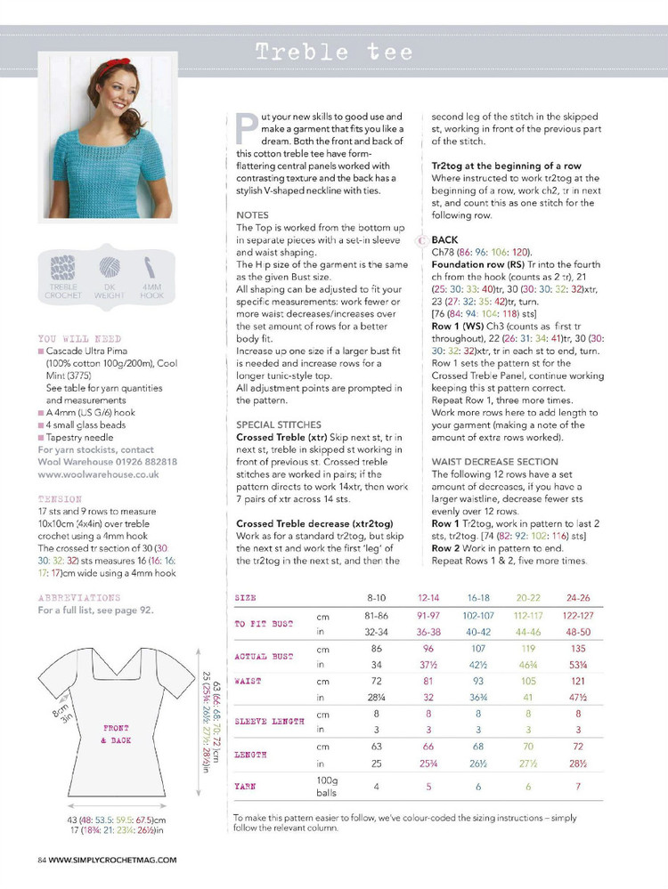 Simply Crochet Issue 34 2015 - 輕描淡寫 - 輕描淡寫