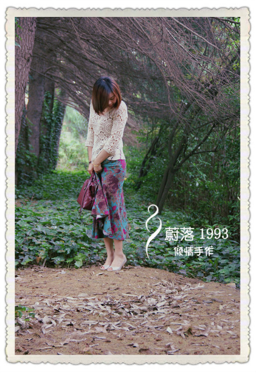 【蔚落1993】在陽(yáng)光下開花———唯美拼花衣（2014013） - 蔚落 - 蔚落1993的博客