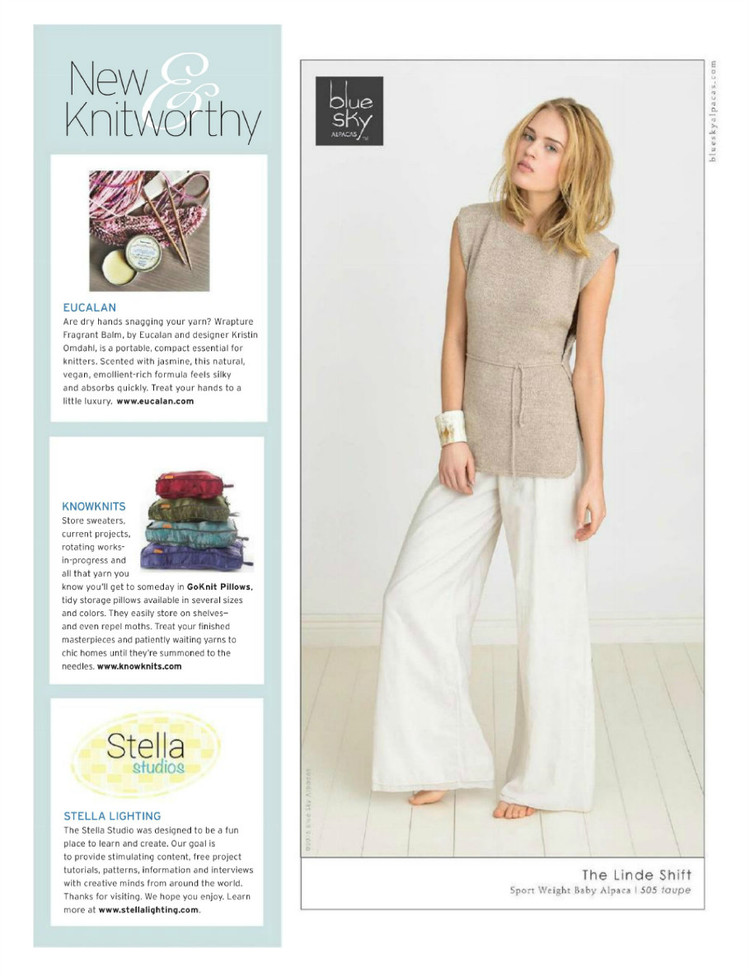 Vogue Knitting Winter 2015/2016 - 輕描淡寫(xiě) - 輕描淡寫(xiě)