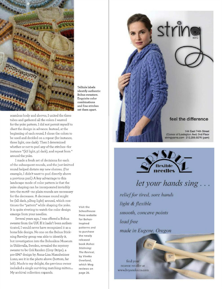 Vogue Knitting Winter 2015/2016 - 輕描淡寫(xiě) - 輕描淡寫(xiě)