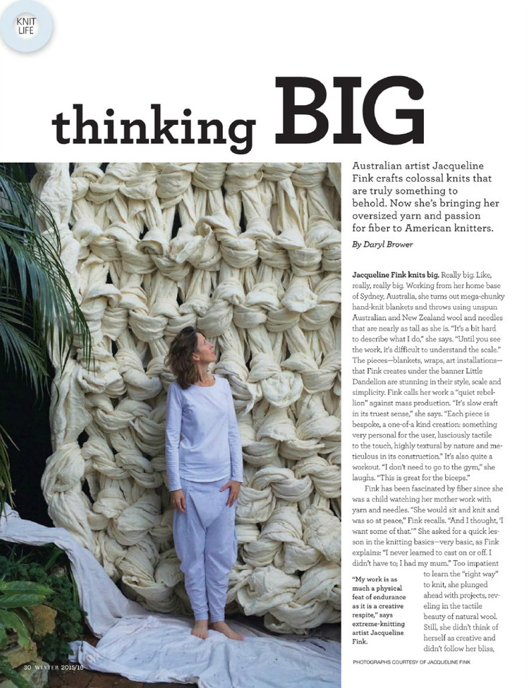 Vogue Knitting Winter 2015/2016 - 輕描淡寫(xiě) - 輕描淡寫(xiě)