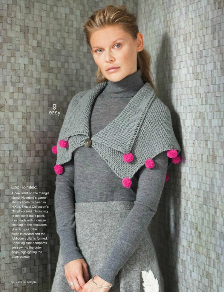 Vogue Knitting Winter 2015/2016 - 輕描淡寫(xiě) - 輕描淡寫(xiě)