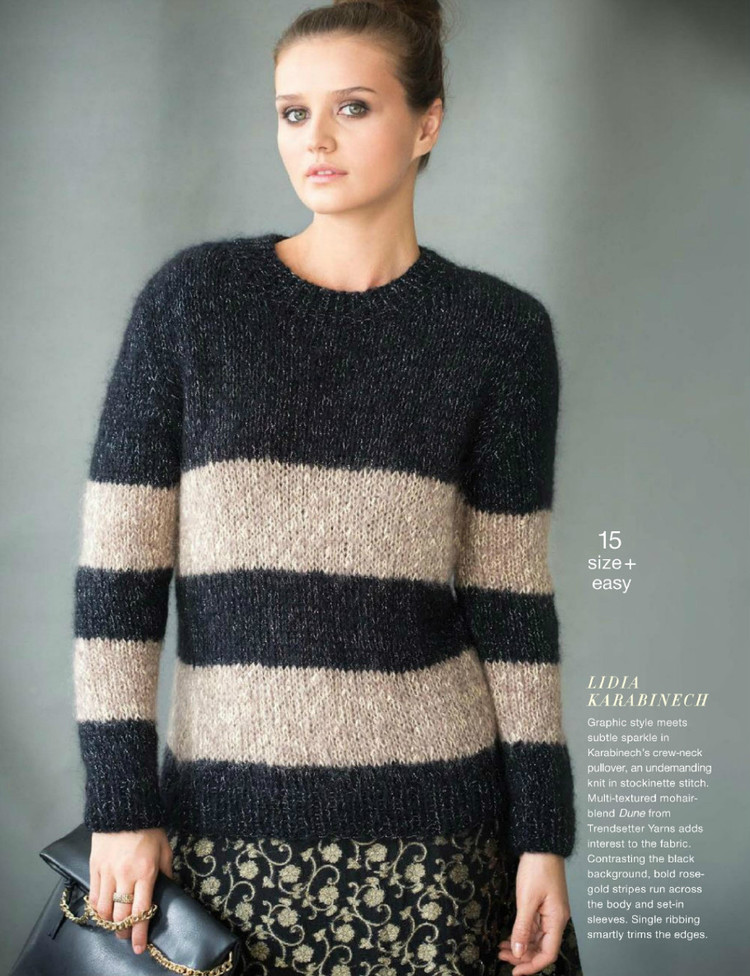 Vogue Knitting Winter 2015/2016 - 輕描淡寫(xiě) - 輕描淡寫(xiě)