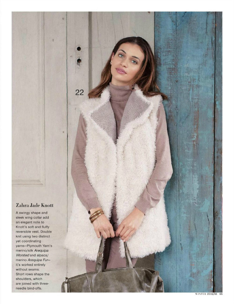Vogue Knitting Winter 2015/2016 - 輕描淡寫(xiě) - 輕描淡寫(xiě)