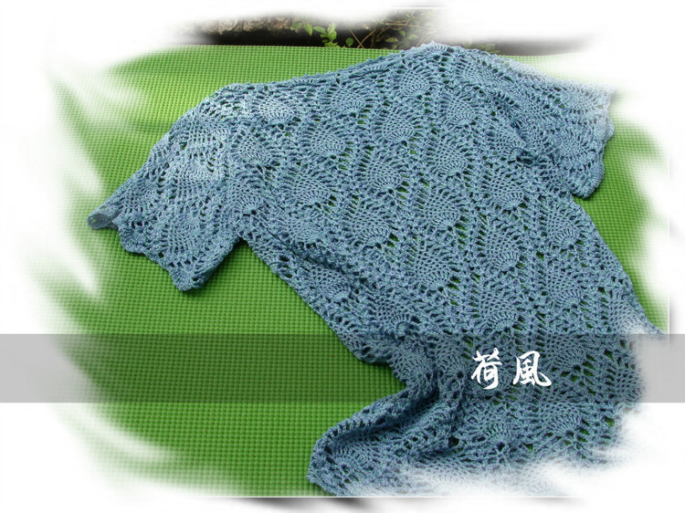 菠蘿薄衫——絲麻棉短袖 - 七月.荷風 - 水殿風來