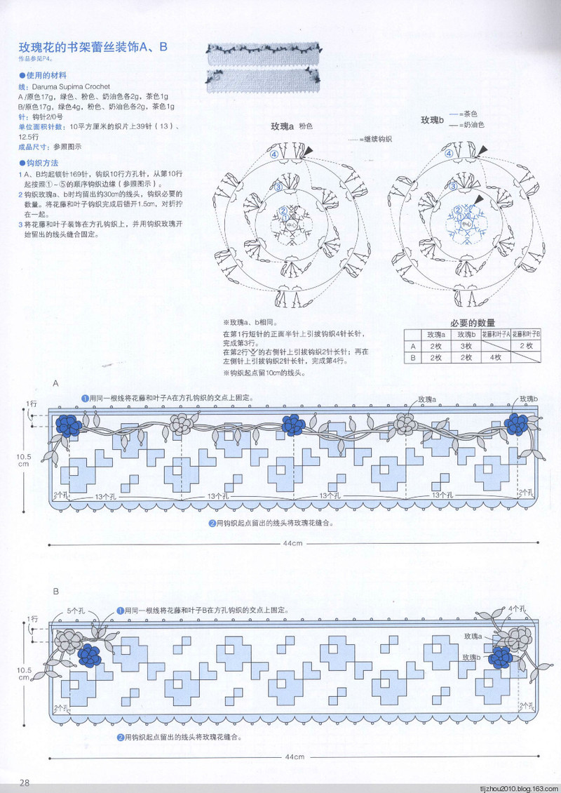 蕾絲素雅花樣編織 2014 - 紫蘇 - 紫蘇的博客