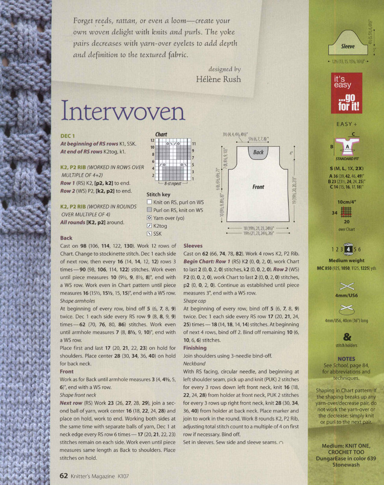 Knitter Magazine №107 2012 精選款 - 紫蘇 - 紫蘇的博客