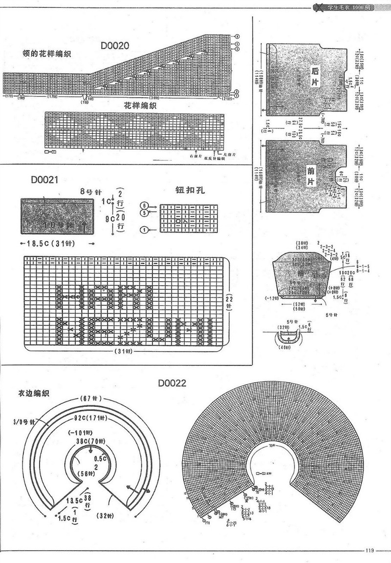 （6-12歲）學(xué)生毛衣1000例 （2） - 紫蘇 - 紫蘇的博客