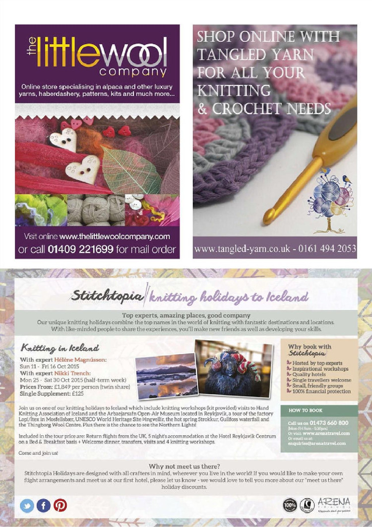 The Knitter  Issue 86 2015 - 輕描淡寫 - 輕描淡寫