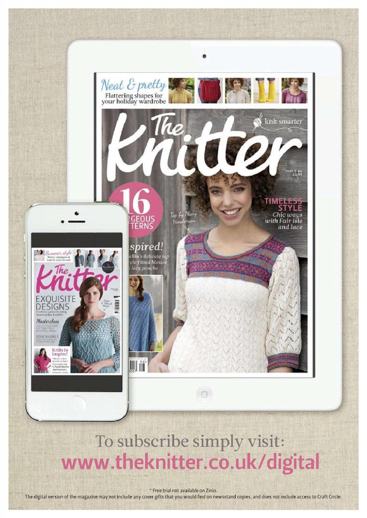 The Knitter  Issue 86 2015 - 輕描淡寫 - 輕描淡寫