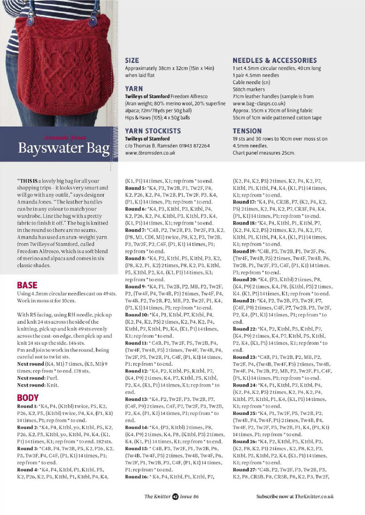 The Knitter  Issue 86 2015 - 輕描淡寫 - 輕描淡寫