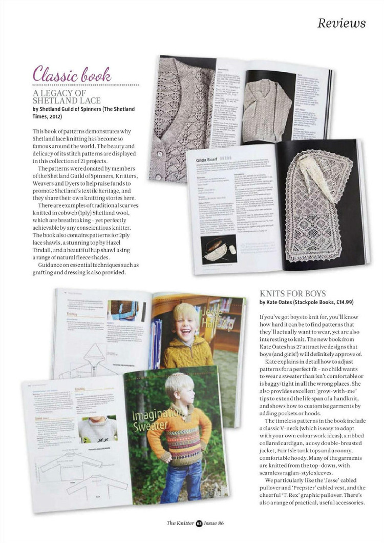 The Knitter  Issue 86 2015 - 輕描淡寫 - 輕描淡寫