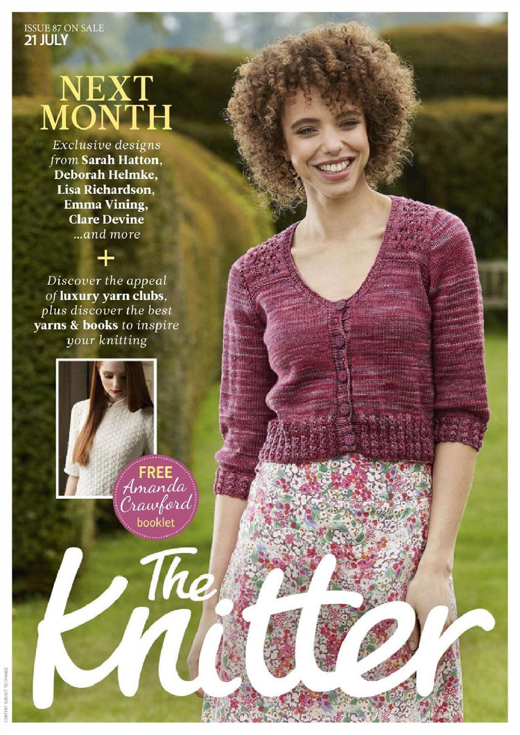 The Knitter  Issue 86 2015 - 輕描淡寫 - 輕描淡寫