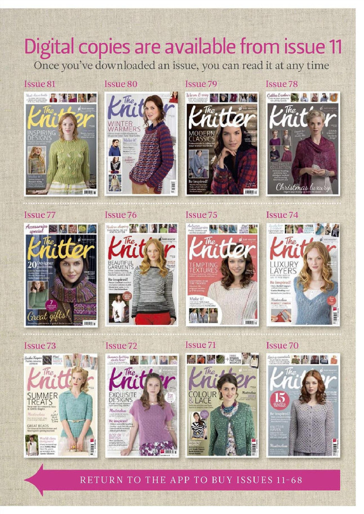 The Knitter  Issue 86 2015 - 輕描淡寫 - 輕描淡寫